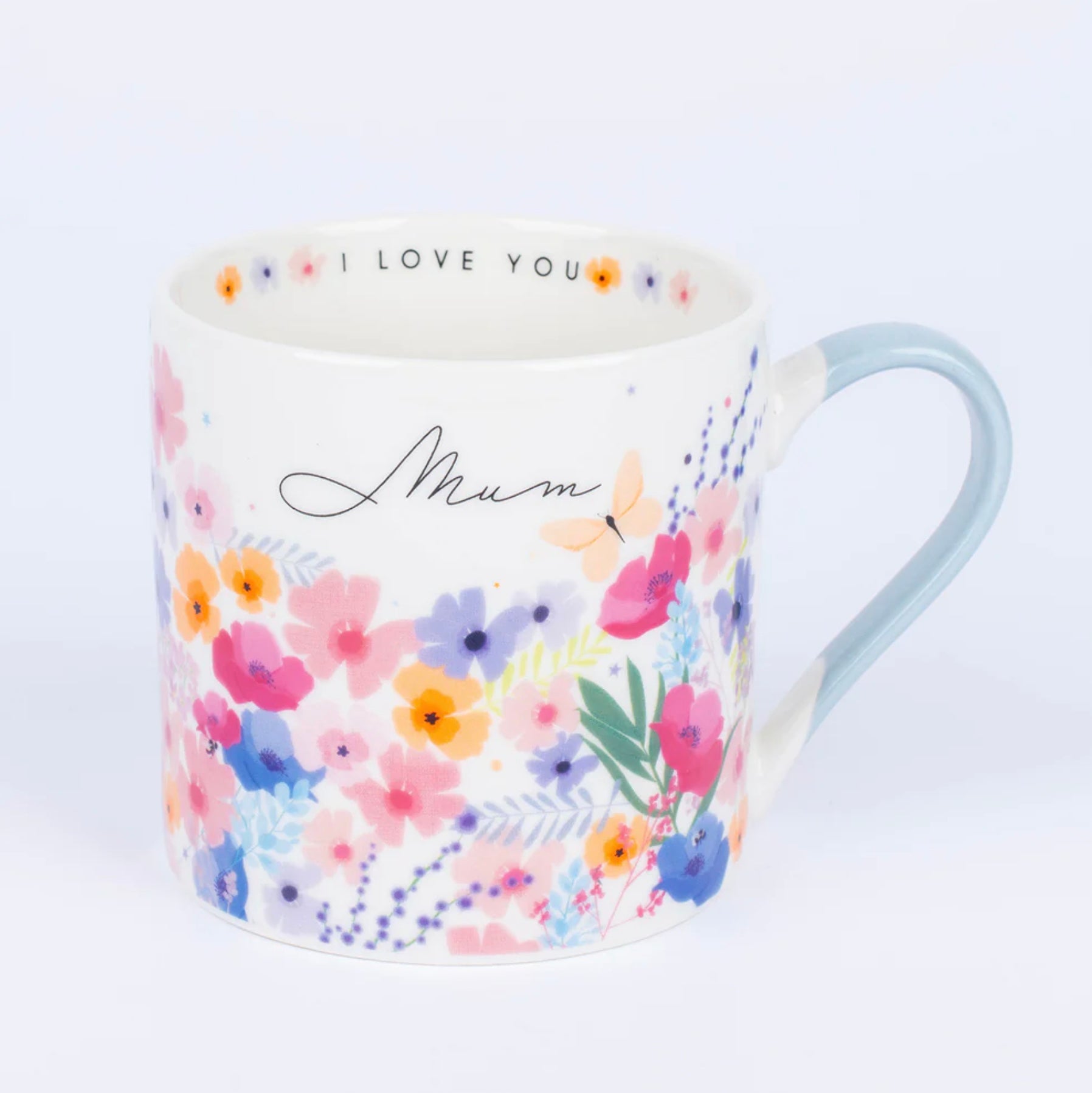 Belly Button Designs China Mug - I Love You Mum