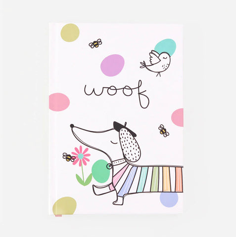 Belly Button Designs A5 Notebook  - Sausage Dog