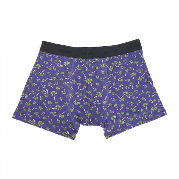 Bamboo Underpants  - Palm Trees - Large