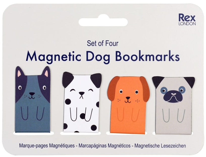 Set Of Four Dog Bookmarks