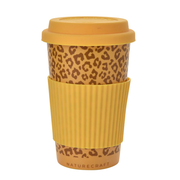 Naturecraft Cheetah Ceramic Travel Mug