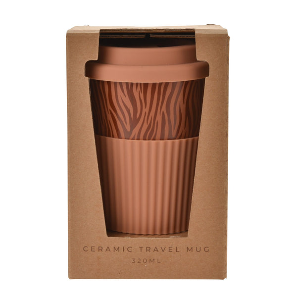 Naturecraft Tiger Ceramic Travel Mug