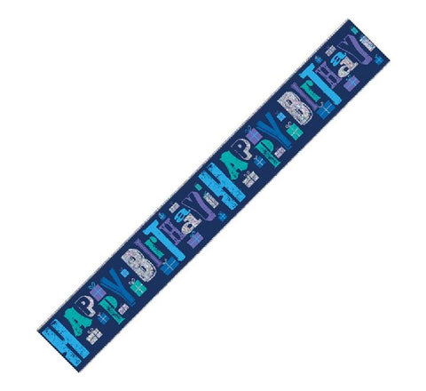 Simon Elvin - 9ft Foil Happy Birthday Banner