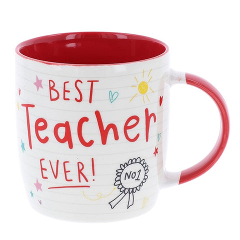 School Book Mug - Teacher