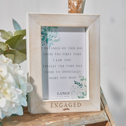 Wedding Engagement Photo Frame