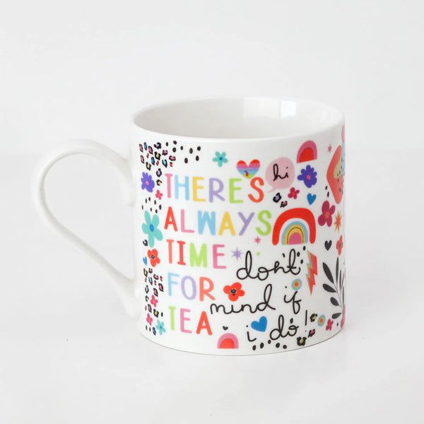 Belly Button Designs China Mug - Always Time For Tea