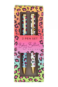 Belly Button Designs Pen Set - Leopard