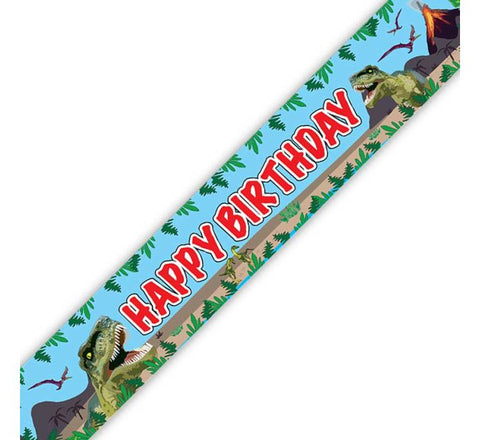 Oaktree - 9ft Dinosaur Birthday Banner