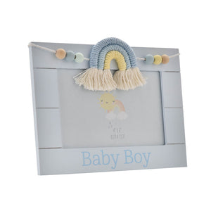 Petit Cheri - Wooden Frame - Baby Boy