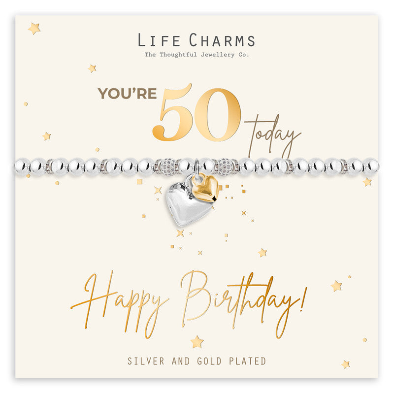 50th Birthday Bracelet