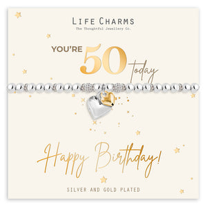 50th Birthday Bracelet