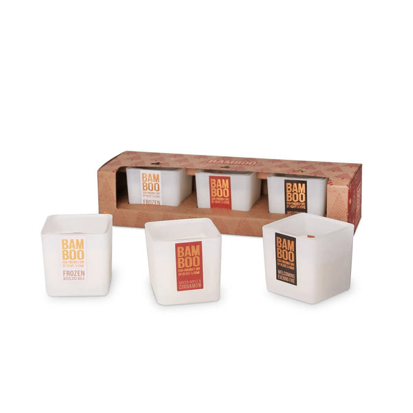 Bamboo - Mini Candle Gift Set