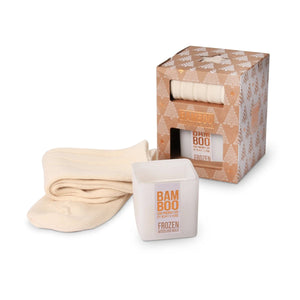 Bamboo - Small Candle & Sock Gift Set