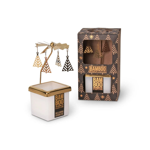 Bamboo - Mini Candle & Carousel Gift Set