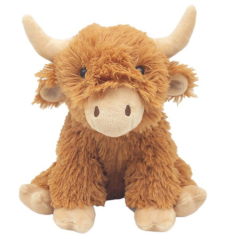 Recycled Pet Pals - Sitting Highland Cow