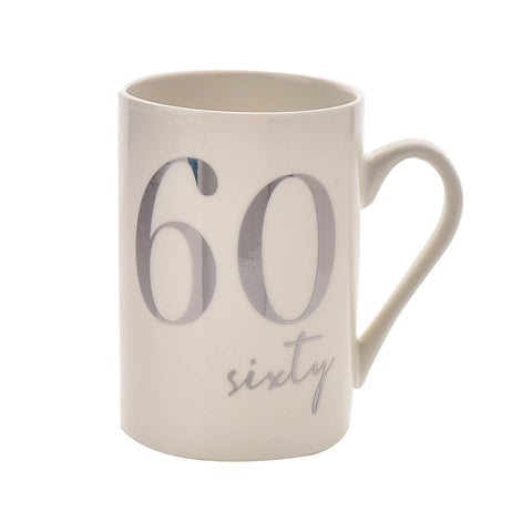 Milestones Ceramic Mug - 60th