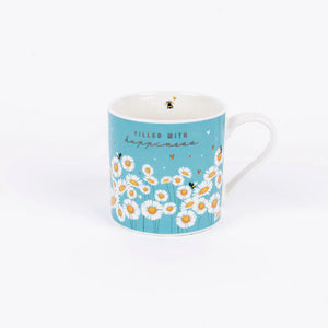 Belly Button Designs China Mug - Daisies Filled With Happiness