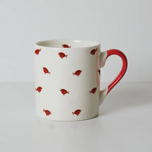 Belly Button Designs Small China Mug - Ditsy Robins