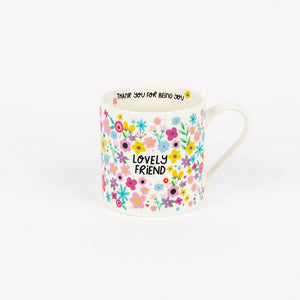 Belly Button Designs China Mug - Lovely Friend