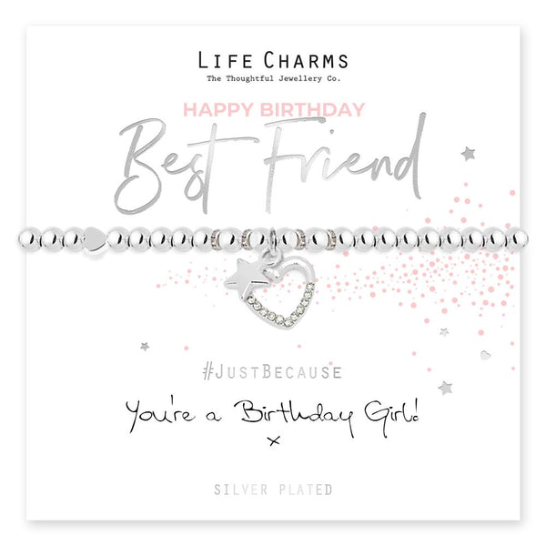 Happy Birthday Best Friend Bracelet