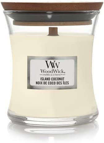 Woodwick Mini Hourglass candle - Island Coconut