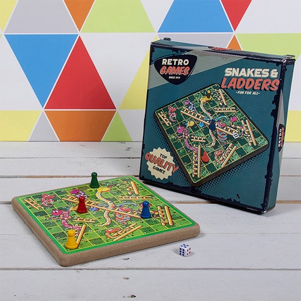 Retro Games Snakes & Ladders