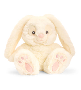 Keeleco - 22cm Patchfoot Rabbits - White