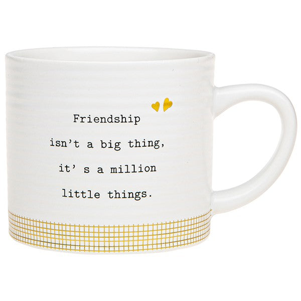 Thoughtful Words Mug Friendship