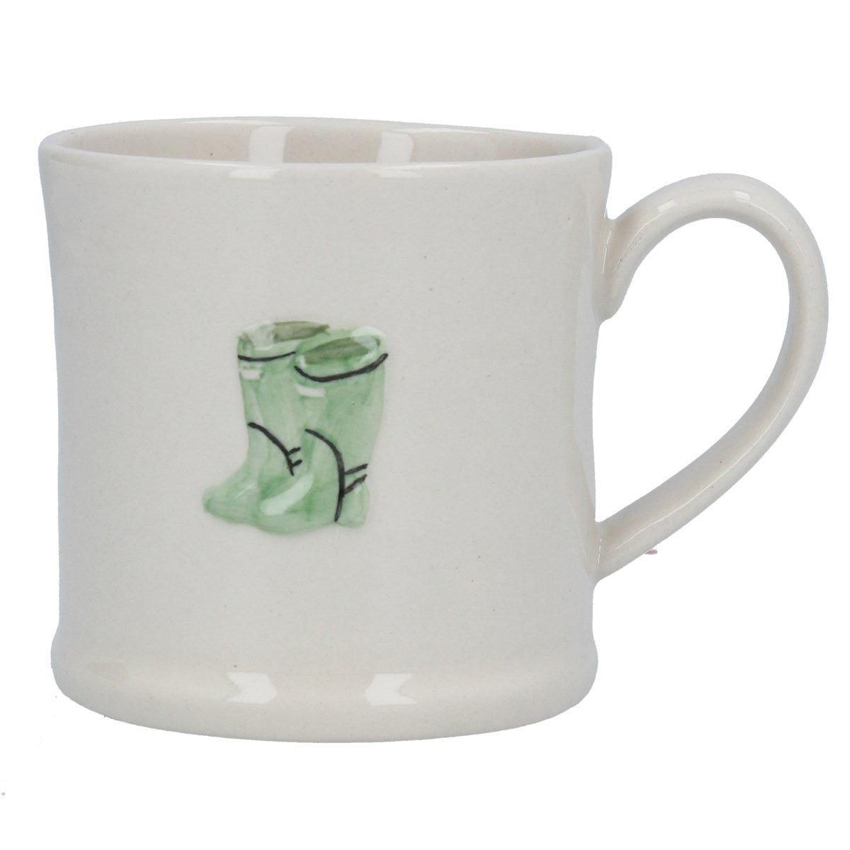 Gisela Graham Ceramic Mini Mug - Wellington Boots