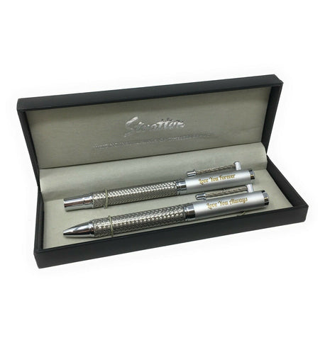 Stratton Ball Roller Ball & Fountain Pen Set