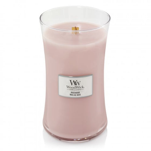 Woodwick Large Hourglass candle - Rosewood