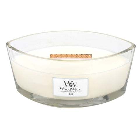 Woodwick Ellipse Candle - Linen