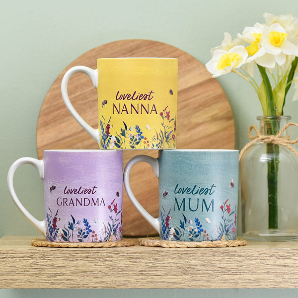 The Cottage Garden Grandma Mug